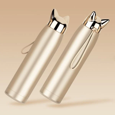 Термос Homla FOXY 320 мл | Золотой - 4 Термос Homla FOXY 320 мл | Золотой 159613 фото - 4