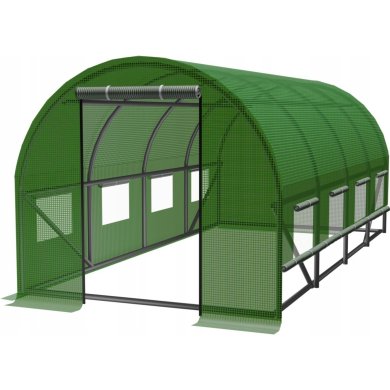 Парник теплиця Garden Line 6x3x2 м Зелений TUN3934