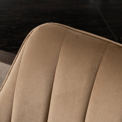 Обідній стілець Mebel Elit MUMBAI Welur Бежевий ME.MUMBAI/BZ/V/K фото - 8