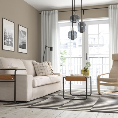 Приставной стол OLSEROD Береза - 2 IKEA Приставной стол OLSEROD Береза (ИКЕА ОЛСЕРОД) 20525356 фото - 2