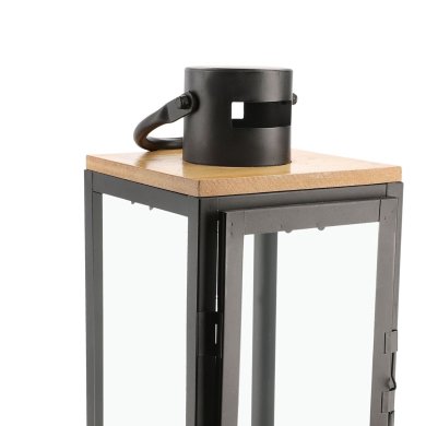 Фонарь Homla HOGEN 15x14x37 см | Черный 205949 фото - 5