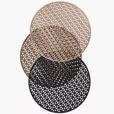 Подставки под горячее Duka Sensu 38 см Черный 2221325 фото - 5