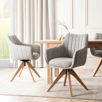 Обеденный стул поворотный Mebel Elit LEMON Серый ME.LEMON/P/T/K фото - 5