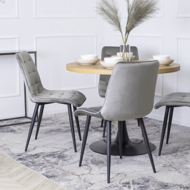Обеденный стул Mebel Elit GOMEZ Серый ME.GOMEZ/P/V/K фото - 9
