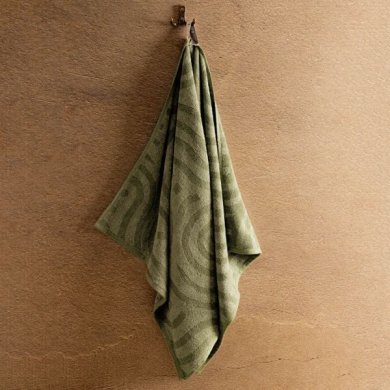 Полотенце для тела Homla TOND 70x130 см Зеленый 213435 фото - 5