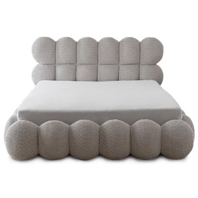 Ліжко Mebel Elit ANKARA Boucle 140x200 см Сірий ME.ANKARA/140/P/TB/LOZZPOJ фото - 7