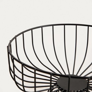 Сервировочная корзина Homla WARDON 28 см Черный 243487 фото - 3