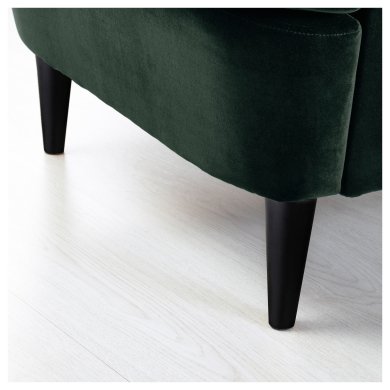 Кресло мягкое STRANDMON Темно-зеленый - 12 IKEA Кресло мягкое STRANDMON Темно-зеленый (ИКЕА СТРАНДМОН) 80359844 фото - 12