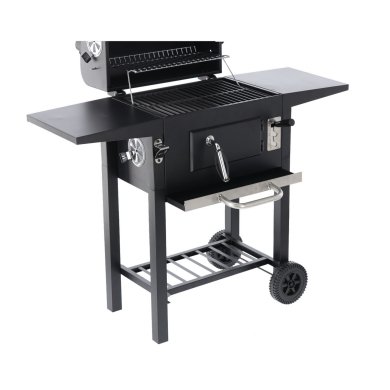 Угольный гриль с чугунной решеткой Garden Line INFERNO Черный BBQ5214 фото - 4