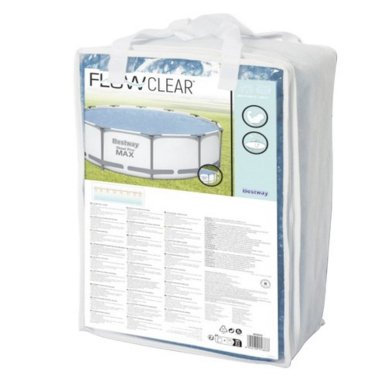 Теплосберегающее покрытие (солярная пленка) для бассейна Bestway 210 см Синий BES58060 фото - 11