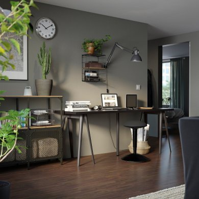 IKEA Ножка для стола NARSPEL 70 см Серый (ИКЕА НАРСПЕЛ) 10471245 фото - 2