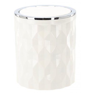 Набор аксессуаров для ванной комнаты Chomik 5 шт Белый OKY4671 фото - 4