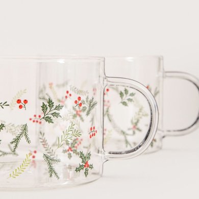 Набор кружек Homla STRANO 480 мл 2 шт Принт 241668 фото - 3