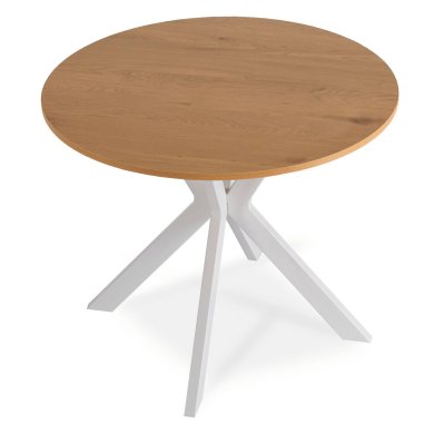 Обідній стіл Mebel Elit LAUREN 90 см Дуб - 3 Обідній стіл Mebel Elit LAUREN 90 см Дуб ME.LAUREN/D/B/S90 фото - 3