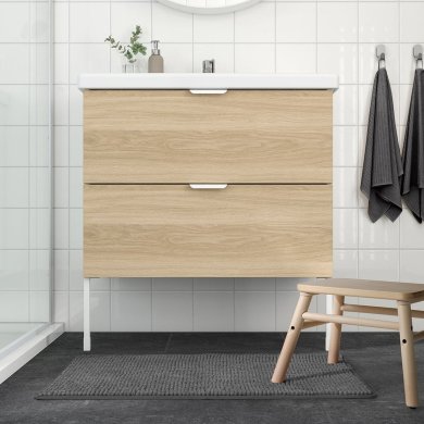 IKEA Килимок для ванної TOFTBO 50x80 см Антрацит (ИКЕА ТОФТБО) 00610275 фото - 4