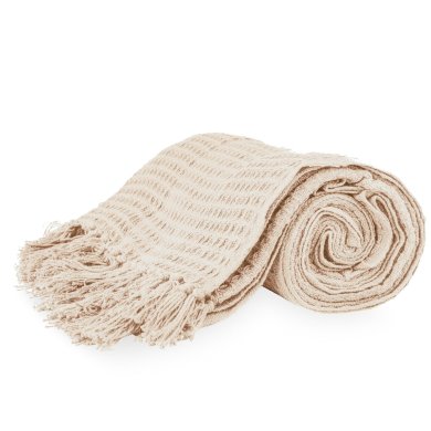 Плед Homla VAFFEL 130x170 см Бежевий 162309 фото - 4