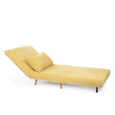 Крісло м'яке розкладне Homla SOLACE Velvet Гірчичний 223000 фото - 4