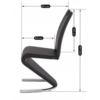 Обеденный стул Mebel Elit GAMIS Черный - 12 Обеденный стул Mebel Elit GAMIS Черный ME.GAMIS/CZ/CH/E/K фото - 12