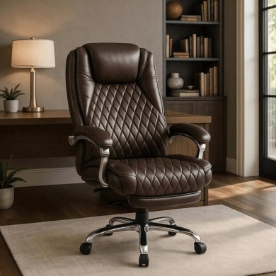 Масажне офісне крісло Mebel Elit GIORGIO Коричневий ME.GIORGIO/BR/E/FO фото - 10