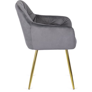 Обеденный стул Mebel Elit RAYA Серый - 3 Обеденный стул Mebel Elit RAYA Серый ME.RAYA/P/ZL/V/K фото - 3