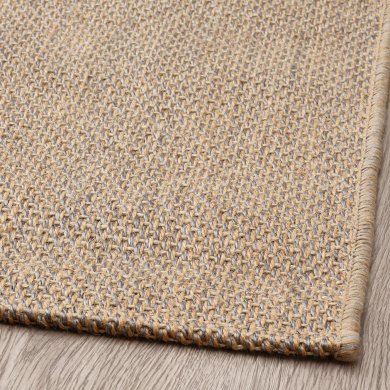 IKEA Ковер VODSKOV 200x300 см Бежевый (ИКЕА ВОДСКОВ) 90512379 фото - 3