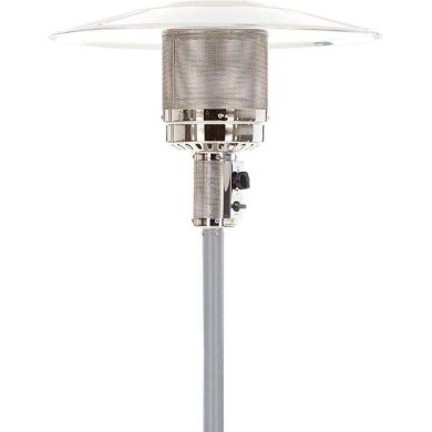 Уличный газовый обогреватель Garden Line VINCO 222 см 5000-14000 Вт Серебристый 71301 фото - 3