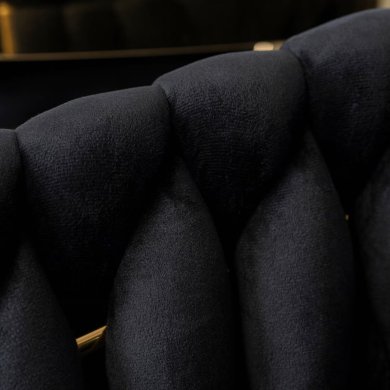 Обідній стілець Mebel Elit CAPI Welur Чорний ME.CAPI/CZ/ZL/V/K фото - 10