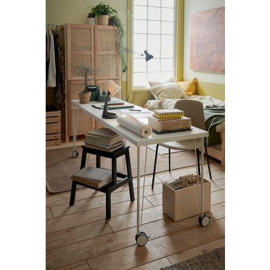 IKEA Ніжка для столу KRILLE 70 см Білий (ИКЕА КРИЛЛЕ) 30250257 фото - 7