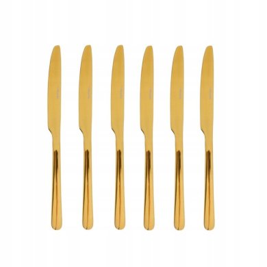 Набір столових приборів Homla Lugano Homla 24 шт. | Золотий - 4 Набір столових приборів Homla Lugano Homla 24 шт. | Золотий 215816 фото - 4