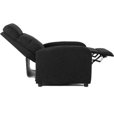 Кресло мягкое раскладное с реклайнером Mebel Elit DANNY Черный - 6 Кресло мягкое раскладное с реклайнером Mebel Elit DANNY Черный ME.DANNY2/CZ/T/FW фото - 6