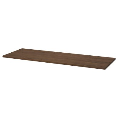 IKEA Столешница MITTZON 140x48 см Орех 20527789