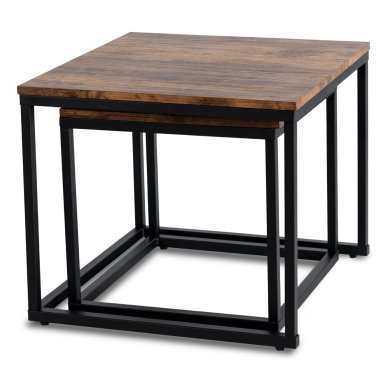 Комплект журнальних столів Mebel Elit RIS Дуб рустик ME.RIS/DRU/CZ/L фото - 3