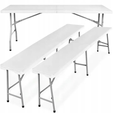 Комплект складаних туристичних меблів Garden Line PARTY Білий 05248580071 фото - 4