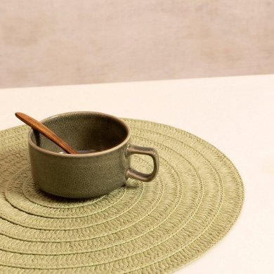 Сервірувальний килимок Homla CORD 38 см Фисташковый - 4 Сервірувальний килимок Homla CORD 38 см Фисташковый 209566 фото - 4