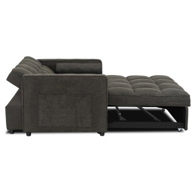 Кресло мягкое раскладное Mebel Elit CORRA Черный - 3 Кресло мягкое раскладное Mebel Elit CORRA Черный ME.CORRA/CZ/T/SOF фото - 3