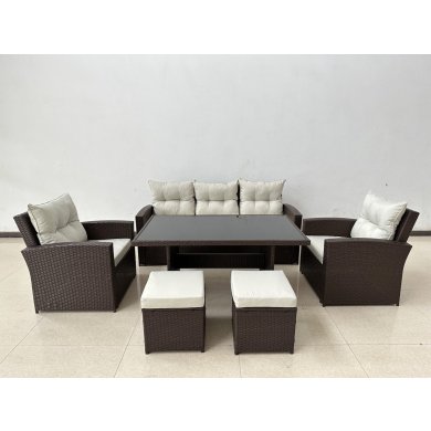 Комплект садових меблів Garden Line MARINE III Коричневий ABI8805 фото - 3