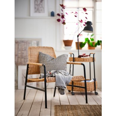 IKEA Кресло ULRIKSBERG Дерево (ИКЕА УЛРИКСБЕРГ) 90434310 фото - 14