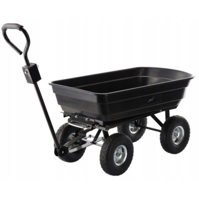 Садовая тележка Garden Line 75 л Черный WOZ0078B фото - 2