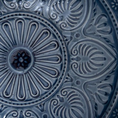 Глибока тарілка Homla INDIE 18 см Синій 240964 фото - 3