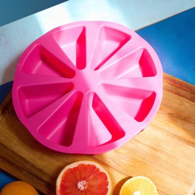 Форма для выпечки Homla SUMMER 26х5 см Розовый - 4 Форма для выпечки Homla SUMMER 26х5 см Розовый 228371 фото - 4