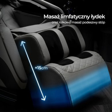 Крісло масажне Mebel Elit VX MAX Сірий ME.VXMAX/P/E/ANG/FW фото - 19