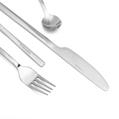 Набір столових приладів Homla APERI 24 шт. | Сріблястий - 4 Набір столових приладів Homla APERI 24 шт. | Сріблястий 160643 фото - 4
