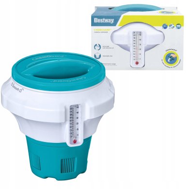 Дозатор химии с термометром для бассейна Bestway 58701 Белый BES58701 фото - 8