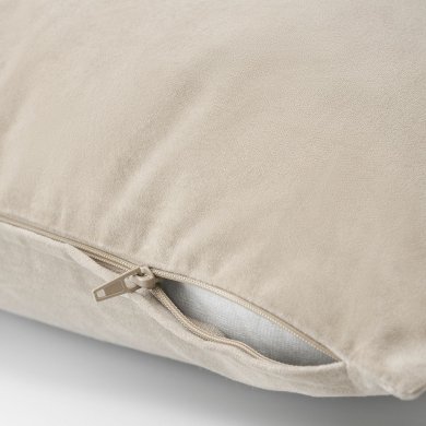 IKEA Декоративная наволочка SANELA 50х50 см Светло-бежевый (ИКЕА SANELA) 90321030 фото - 8