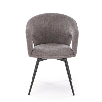 Обідній стілець поворотний Halmar K550 Попелястий V-CH-K/550-KR-POPIELATY фото - 4