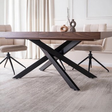 Раскладной обеденный стол Mebel Elit HAMPTON Орех ME.HAMPTON/O/CZ/S160-240 фото - 12