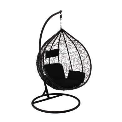 Подвесное кресло-кокон Garden Line FAT1043 Черный FAT1043