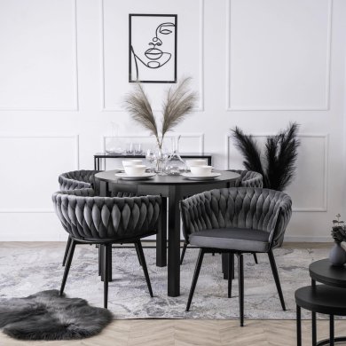 Обеденный стул поворотный Mebel Elit LILI Серый ME.LILI/P/CZ/V/K фото - 7