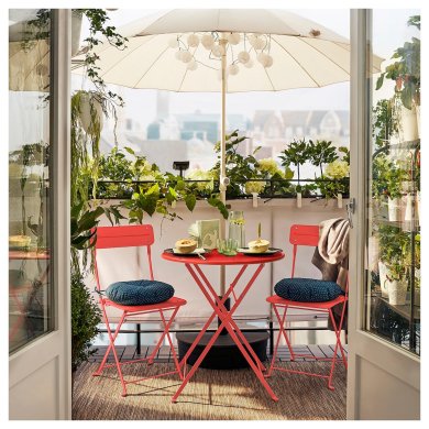 IKEA Складаний садовий стіл SUNDSO Помаранчевий (ИКЕА САНСО) 30528948 фото - 5
