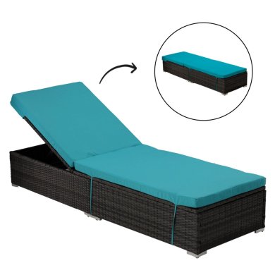 Шезлонг Garden Line ABI3548 Синий ABI3548 фото - 5